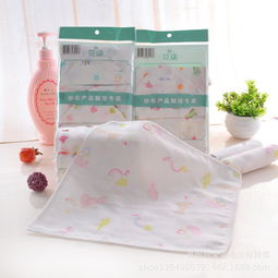 精選四層紗布口水巾方巾 熊小貝嬰兒用品，守護寶寶每一刻